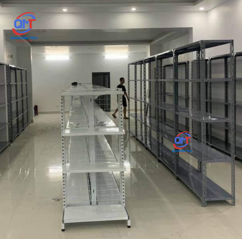 Kệ V lỗ 5 tầng L100W30H200