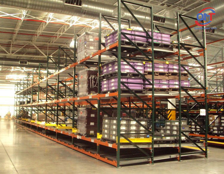 Cấu tạo kệ trượt Pallet