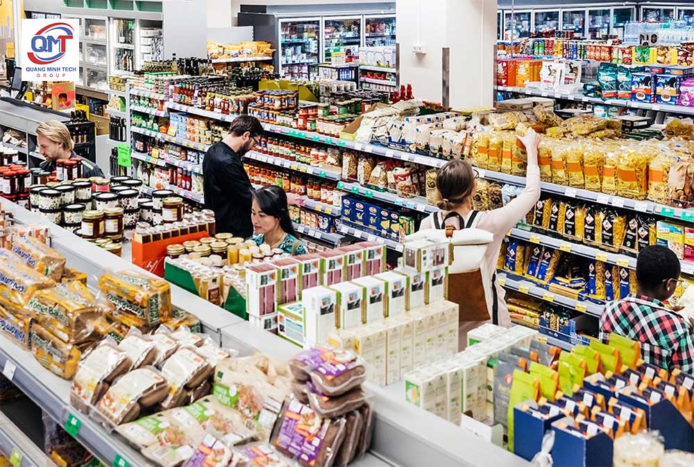 trưng bày hàng tạp hóa trưng bày hàng tạp hóa