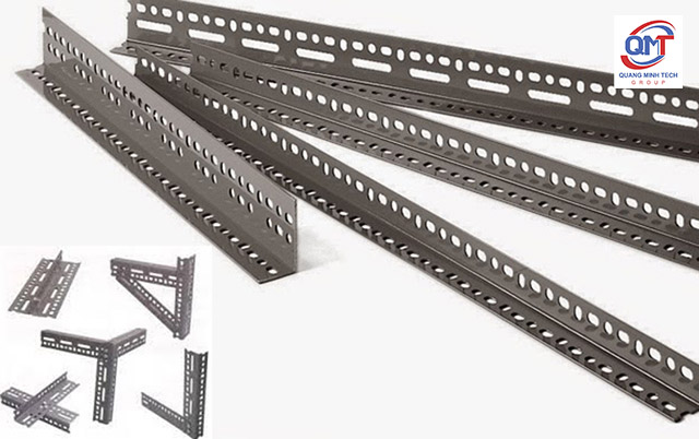 Bảng quy cách sắt V lỗ Quang Minh Tech 