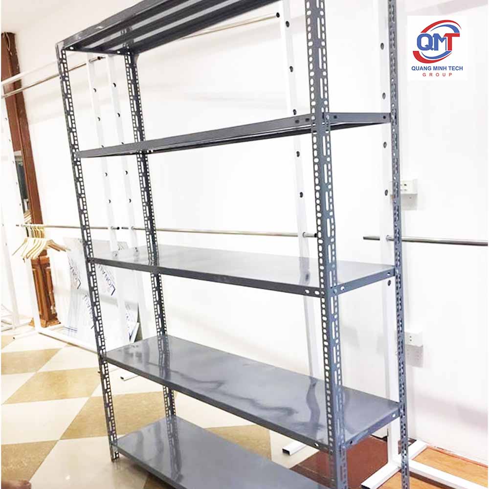 Cách làm kệ sắt V lỗ tại nhà đơn giản chuẩn kỹ thuật từ A – Z