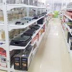 Giá kệ siêu thị lưng lưới