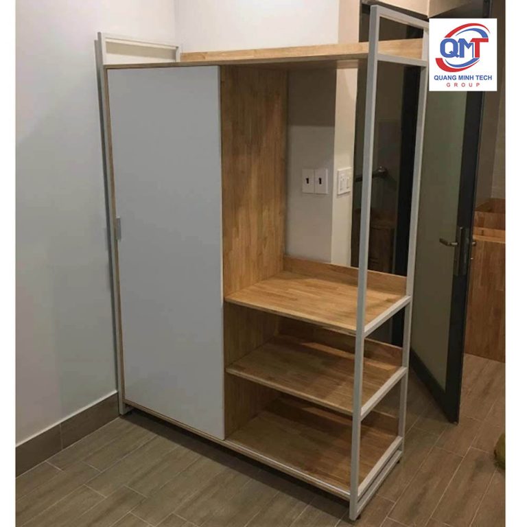 Hướng dẫn làm tủ quần áo bằng sắt v lỗ nhanh ít chi phí